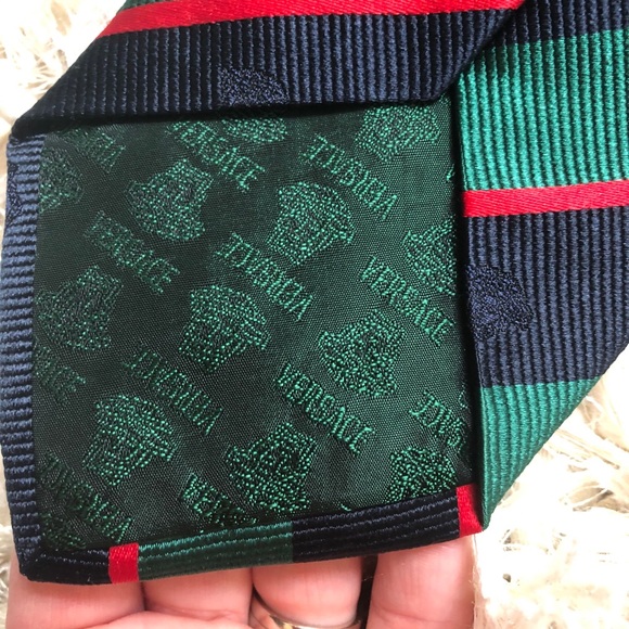 EUC Vintage Versace Silk Medusa Neck Tie - Picture 7 of 9